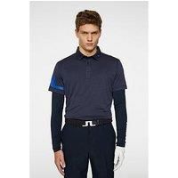 J.Lindeberg Mens Heath Regular Fit 4-Way Stretch Golf Polo Shirt 36% OFF RRP