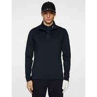 J Lindeberg Mens Golf Tour Tech Midlayer - Navy