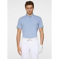 J Lindeberg Mens Golf Tour Tech Polo - Blue