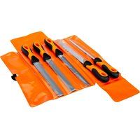 Bahco 1-477-08-2-2 Engineers File Set, 200mm Length, 5 Pieces