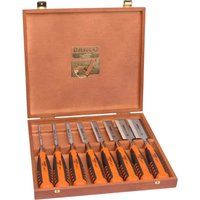 Bahco 424-P Bevel Edge Chisel Set 8 Wood Box BAH424PS8