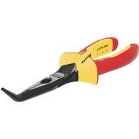 Bahco 2427 S-200 Insulated Snipe Nose Pliers with Bent Tip 45 Degree, Multi-Colour, 200 mm