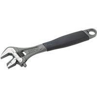 Bahco 9072P Reversible Jaw Black Ergo Adjustable Wrench, 250mm Length