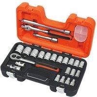 Bahco S240 24 Piece Socket Set 1/2in Square Drive 10-32mm - BAHS240