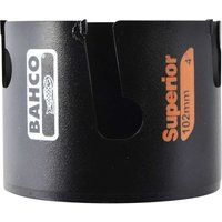 Bahco BAH3833102C 3833102C Superior Multi Construction Holesaw Carded 102mm, Orange