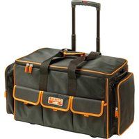 BAHCO 24" Wheeled Large Hand & Power Tool Storage Parts Case Bag, 4750FB2W-24A