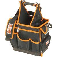 BAHCO 4750FB3-12 Electricians/Plumbers 12" Tool Tote & Parts Storage Bag Holder