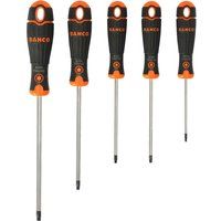 Bahco B219.025 "Fit" Torx Screwdriver Set, Multi-Colour
