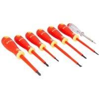 BAHCOFIT Insulated Screwdriver Set, 7 Piece