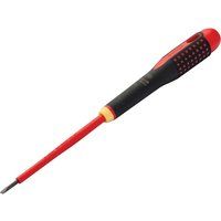 Bahco ERGO Slim VDE Insulated Slotted Screwdriver 3.5 x 100mm BAHBE8230SL