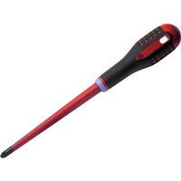 Bahco BE-8820SL ERGO Slim VDE Insulated Pozidriv Screwdriver PZ2 x 80mm