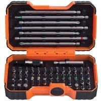 Bahco 59/S54BC 54 Piece Pozi,Phillips,Hex,Torx, Screwdriver Bit Set & Holders