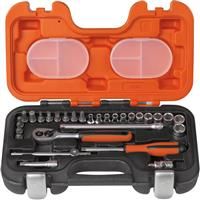 Bahco S290 Socket Set of 29 Metric 1/4in Drive BAHS290