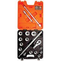 Bahco SLX17 SLX17 Socket Set 17-Piece 3/4-Inch Drive
