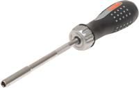 Bahco 808050 Ratchet Bit Screwdriver with 6 Bits