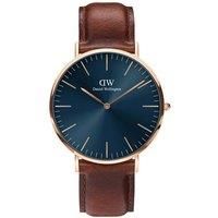 Daniel Wellington DW00100626 Mens Classic St Mawes Rose Gold 40mm Watch