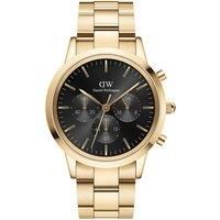 Daniel Wellington DW00100641 Mens Iconic Chronograph Gold 42mm Watch