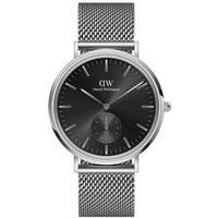 Daniel Wellington DW00100711 Mens Classic Black Silver 40mm Watch