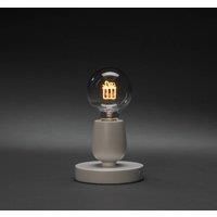 Konstsmide Christmas Wooden LED table decorative light, gift filament