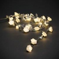 Konstsmide Battery Christmas Lights/Indoor Use (IP20)/6 Hour Timer, Silver