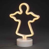 Konstsmide Christmas LED decorative light tube silhouette angel