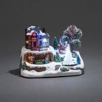 Konstsmide Christmas Station with Crystal Christmas Tree LED light