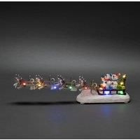 Konstsmide Lights Ornament Decoration/Battery Operated/Christmas Scene Multi Coloured Diodes