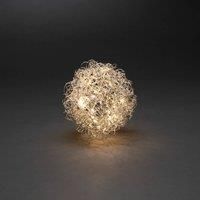 Konstsmide Christmas Wire Ball LED decorative light, 20cm, 40 LEDs