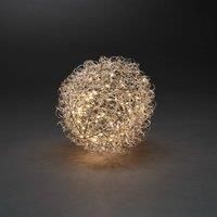 Konstsmide Christmas Wire Ball LED decorative light, 25 cm, 80 LEDs