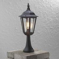 Konstsmide Firenze pillar light, black