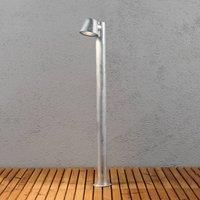 Konstsmide 7524-320 Metal Trieste Down Pathway Light - RAW Galvanised Steel