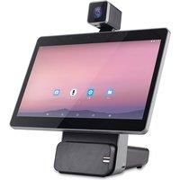 Android all in one conferencing system with 13.3 inch FHD touch screen, 5M away handway handfree, 1080P camera, Super HD audio