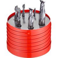 Dormer S991 Solid Carbide TiALN Mc-X Flatted Shank 2 Flute Slot Drill Set