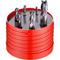Dormer S991 Solid Carbide TiALN Flatted Shank 3 Flute Slot Drill Set