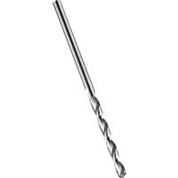 Dormer A002 HSS High Speed Steel Jobber Drill Bit with 118 Degree Tin Tipped Split Point, Pack of 10pcs