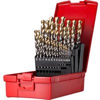 Dormer A095 No 18 29 Piece HSS Tin Coated 1/16-1/2 By 1/64 Drill Set
