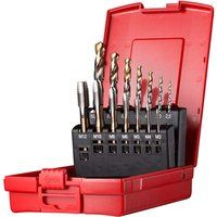 Dormer L113-201 14 Piece HSS E000 Spiral Point Tap & A002 Drill Set