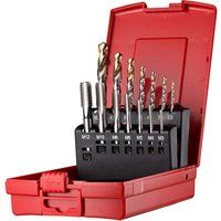 Dormer L115101 Hand Tap-Drill Set, Set of 14