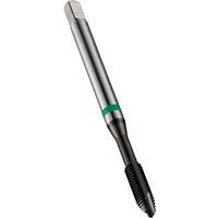 Dormer E472M5 Series E472 HSS-E-PM Spiral Point Green Shark Line Machine Tap Metric with Super-B Coating, DIN Standard, M5 x 0.80 mm Thread, 70 mm Length