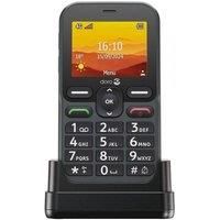 Doro Leva L10 Unlocked mobile phone for seniors - Large landscape displlay -Powerful sound - Camera - Assistancebutton with GPS location - Basic phone without Internet (Graphite)
