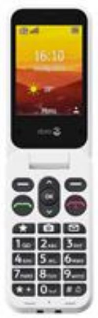 Doro Leva L30 Unlocked mobile phone for seniors – External display for call identification – Powerful HD sound – Camera – Assistance button with GPS – Flip phone without internet (Graphite)