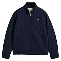 GANT Mens Windcheater Quilted Jacket Navy M