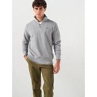 Gant Men`s Reg Shield Half Zip Sweatshirt - 2008005