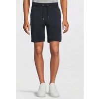 GANT Men/'s REG Shield Sweat Shorts, Evening Blue, L