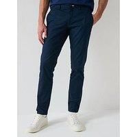 GANT Men/'s Slim Tech Prep Chinos Dress Pants, Navy, 32 W/32 L
