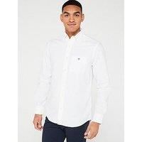 GANT Mens Oxford Shirt Light Pink White XXL