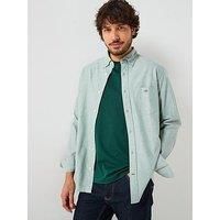 GANT Mens Oxford Shirt Light Pink Green L