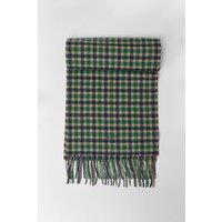 Gant Gingham Merinowool Woven Scarf Tartan Green