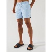 GANT Men/'s Logo Swim Shorts, Fresh Blue, XL