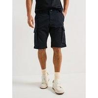 Gant Gant Relaxed Fit Twil Cargo Shorts - Black